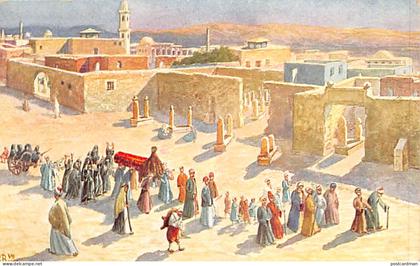 Egypt - CAIRO - Funeral - Publ. The Cairo Postcard Trust Series I - 6