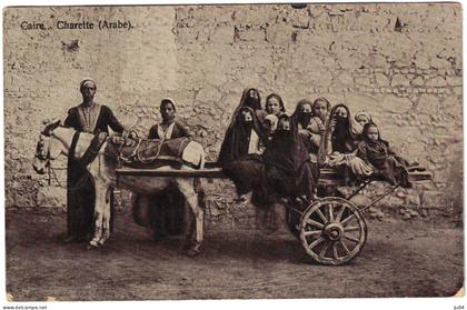 Egypte - Le Caire - Caire - Charette Arabe - Carte Postale non circulée