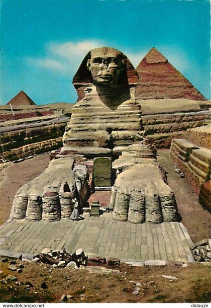 Carte Postale - Egypte - Gizeh - Giza - The Great Sphinx of Giza - Le Grand Sphinx de Gizeh - Voir Timbre - CPM - Voir S