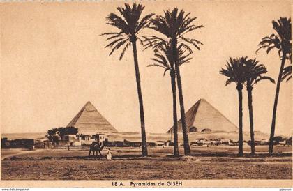 EGYPTE - GIZEH - PYRAMIDES