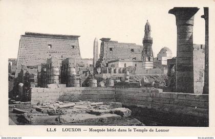 EGYPTE LOUXOR TEMPLE DE LOUXOR