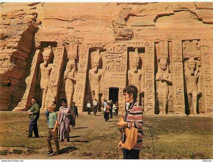 Carte Postale - Egypte - Abu-Simbel - The temple of Abu-Sembel - CPM - Voir Scans Recto-Verso