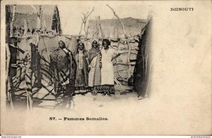 CPA Dschibuti Dschibuti, somalische Frauen