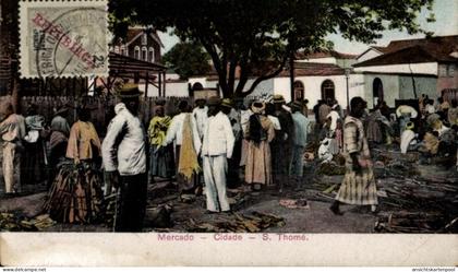 CPA Santo Tomé y Príncipe, Mercado