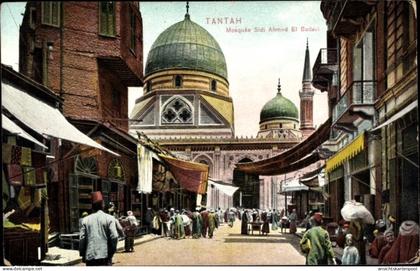CPA Tanta Ägypten, Mosquee Sidi Ahmed El Badavi