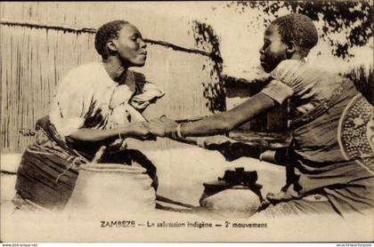 CPA Zambeze Sambia, Der indigene Gruß, 2. Satz