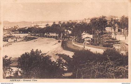 Egypt - ASWAN - General view - Publ. P. Peridis 36