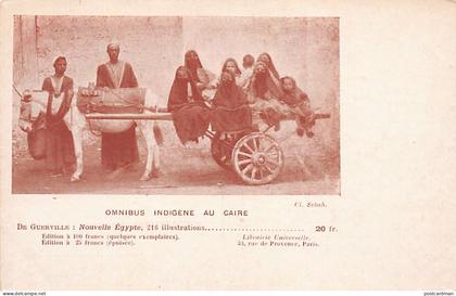 Egypt - Egyptian cart in Cairo - Publ. De Guerville for his book Nouvelle Égypte (New Egypt)