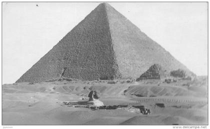 EGYPTE    PYRAMIDE  SPHINX
