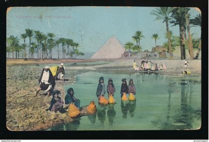 VILLAGE NEAR THE PYRAMIDES