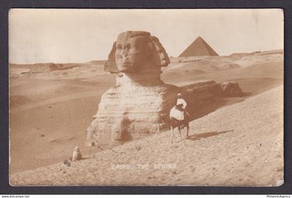 Vintage postcard EGYPT Cairo Sphinx