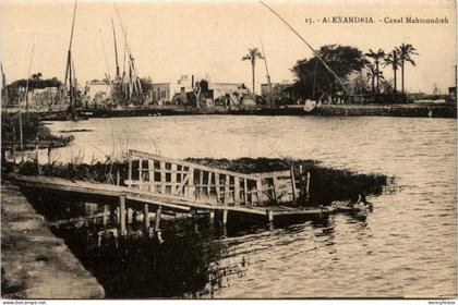 Alexandria - Canal Mahmoudieh