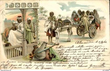 EGYPTE - Carte postale - Alexandrie - Souvenir d'Alexandrie - L 74865