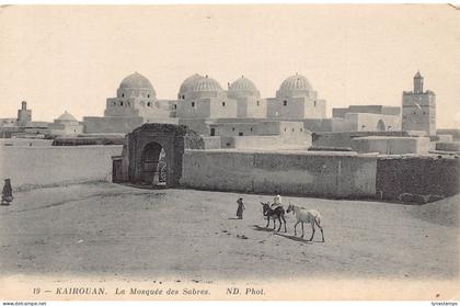 A764 Egypt Kairouan Mosquee des Sabres Mosque vintage postcard