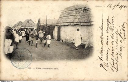 CPA Djibouti Dschibuti, Muslimisches Fest