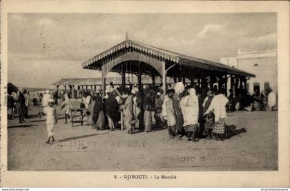 CPA Dschibuti, Markt