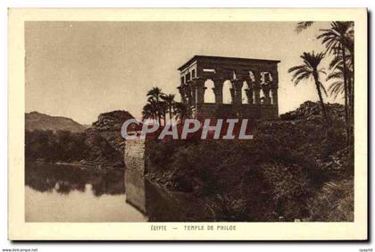 CPA Egypt Egypte Egypte Temple de Philae