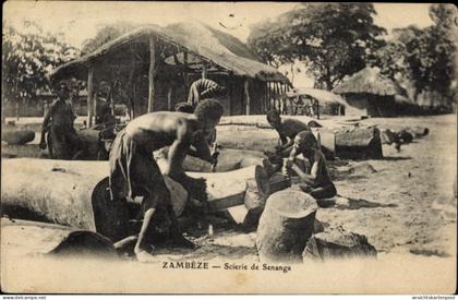CPA Zambèze Sambia, Scierie de Senanga