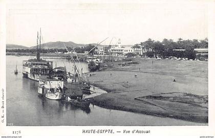 Egypt - ASWAN - General view - Publ. G. K. 1178
