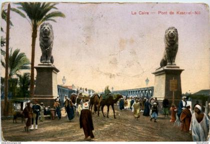 Cairo - Pont de Kasr-el-Nil