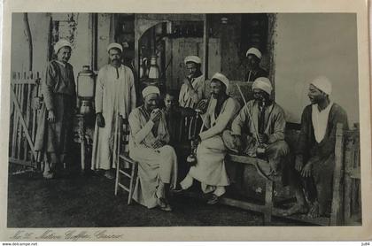 Egypte - Le Caire - Egypte - Native Coffee Cairo - Carte postale vierge