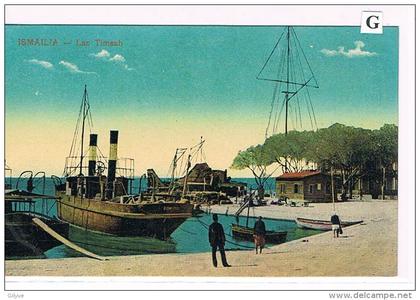 CPA  -Egypte - ISMAILIA - Lac Timsah  - (068)