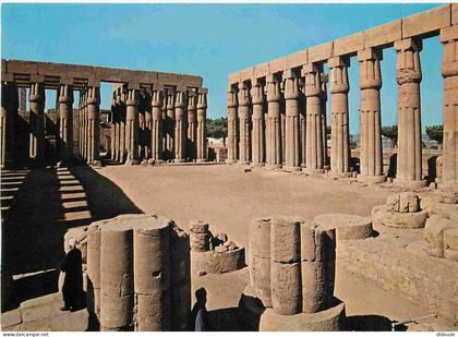 Carte Postale - Egypte - Luxor - Papyrus columns in Luxor Tempel Colonnes en forme de papyrus au Temple du Luxor Papyrus