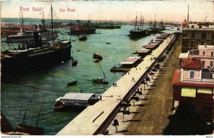 CPA PORT-SAID Le Port EGYPT (1325028)