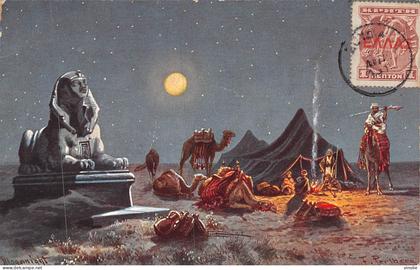 24-1628 : CARTE ILLUSTREE LE SPHINX