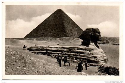 EGYPT - The Sphinx   (Recto/Verso)