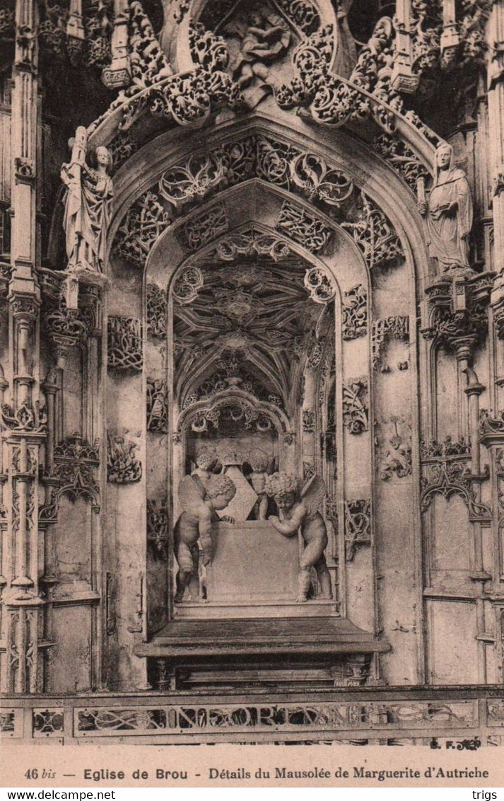 Église de Brou - Détails du Mausolée de Marguerite d'Autriche