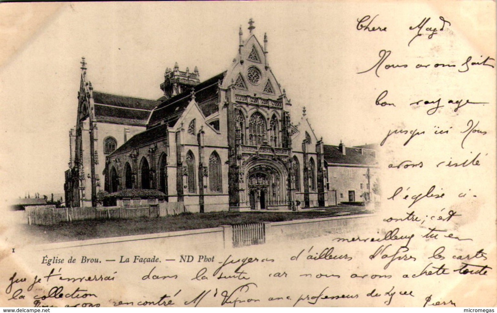 Eglise de Brou - La Façade