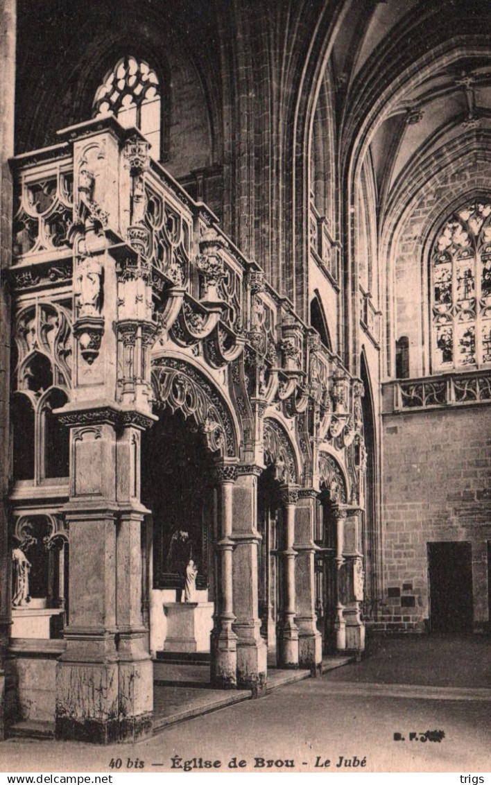 Église de Brou - le Jubé