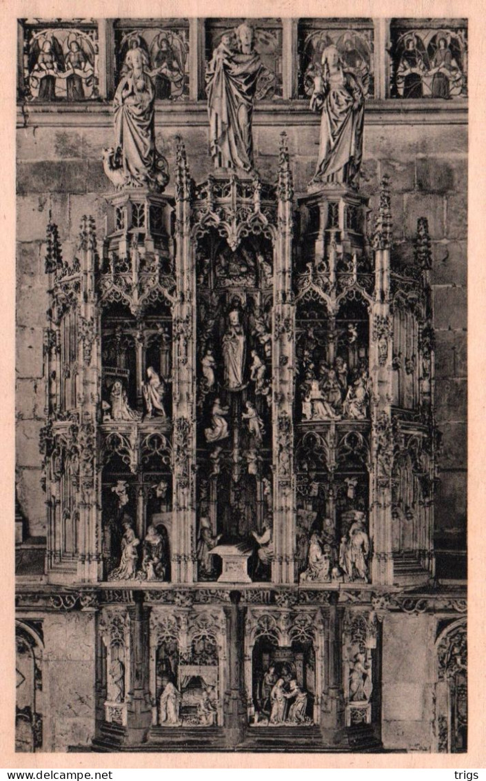 Église de Brou - Rétable des Sept Joies de la Vièrge