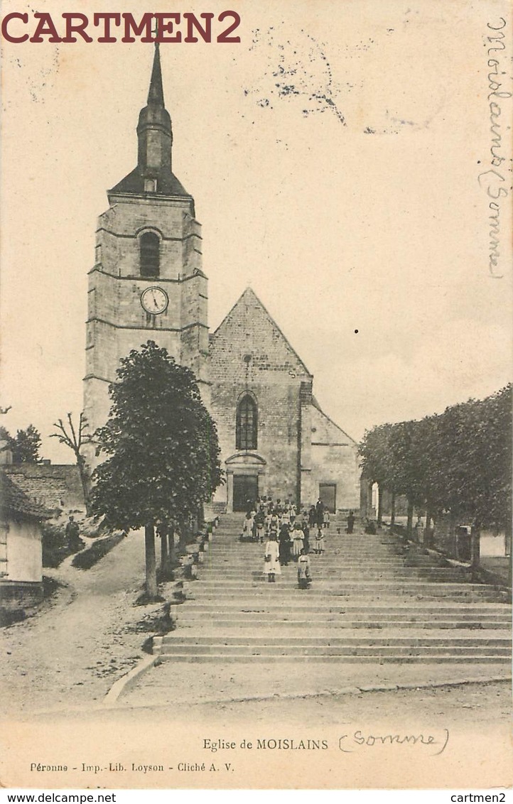 EGLISE DE MOISLAINS 80 SOMME