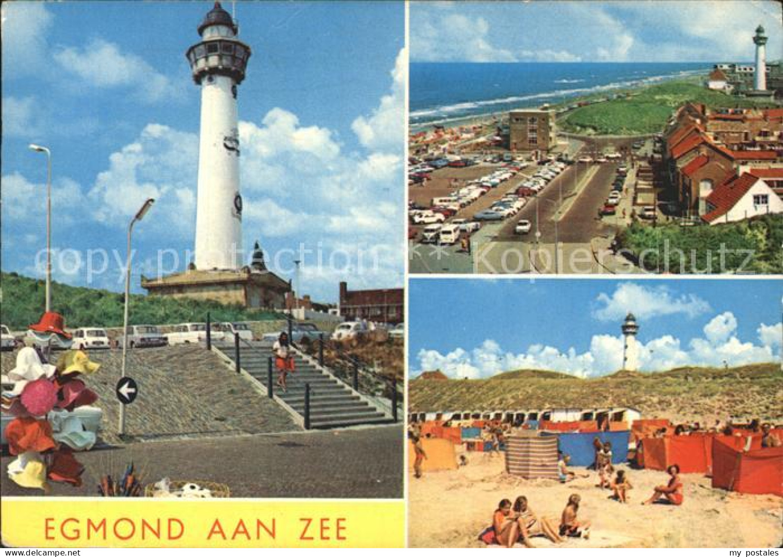 Egmond aan Zee Leuchtturm Strand