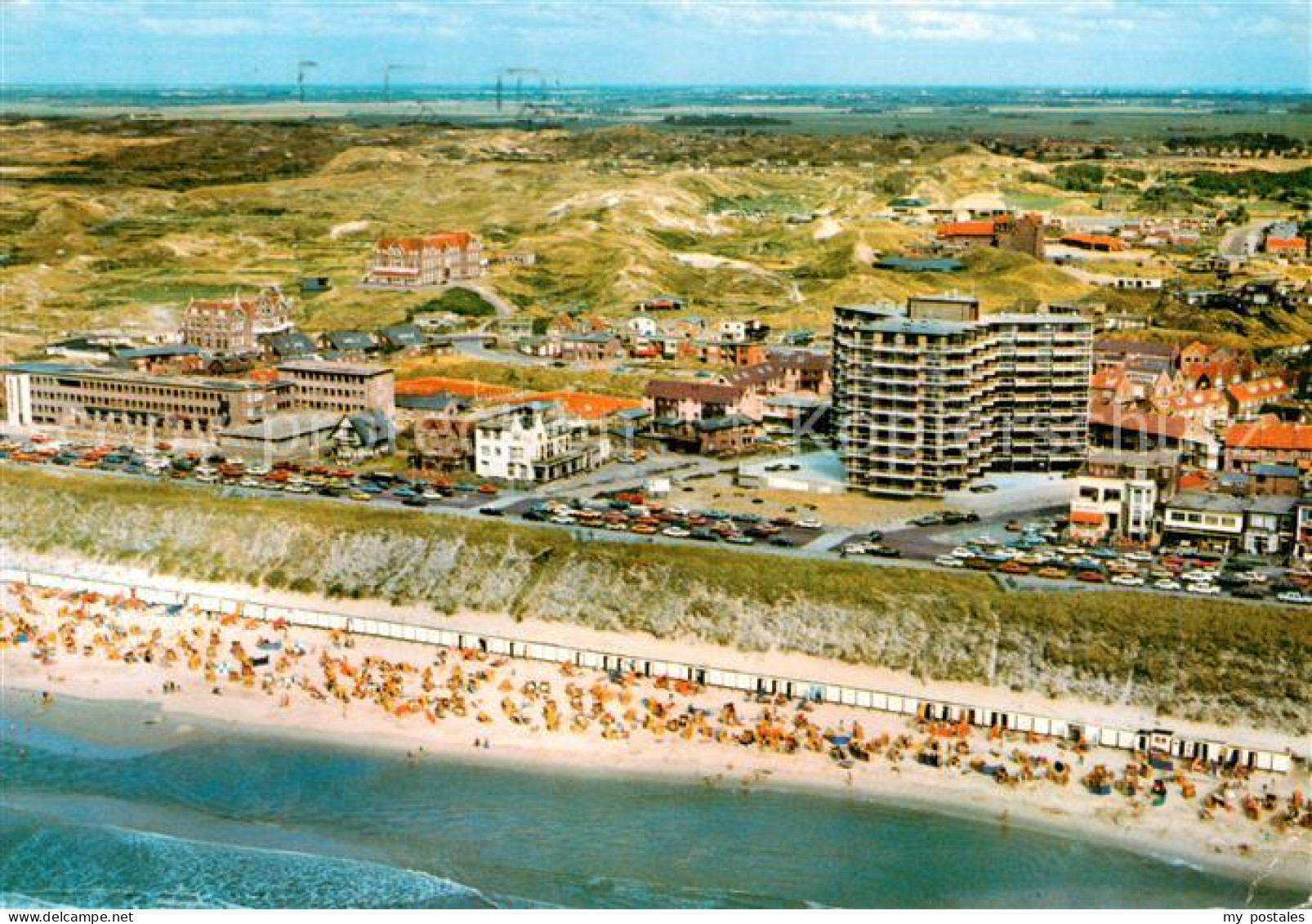 Egmond  aan Zee NL Fliegeraufnahme
