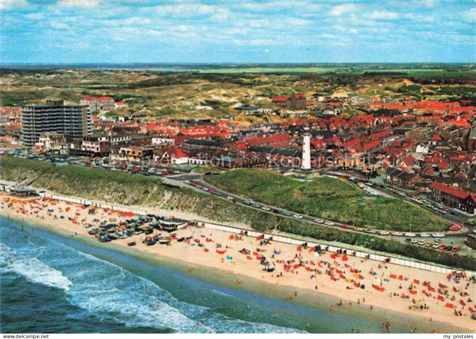 EGMOND  AAN ZEE NL Panorama Strand