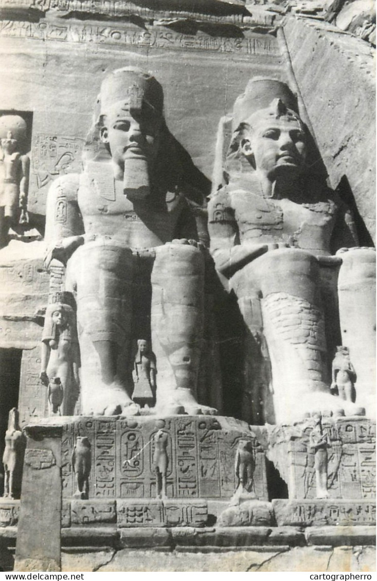 Egypt Abu Simbel Colossi of Ramses II