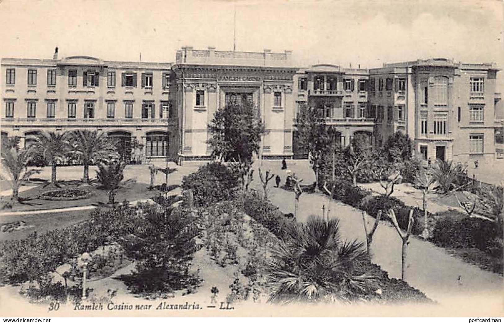 Egypt - ALEXANDRIA - El Raml Casino - Ramleh Casino - Publ. Levy L.L. 30