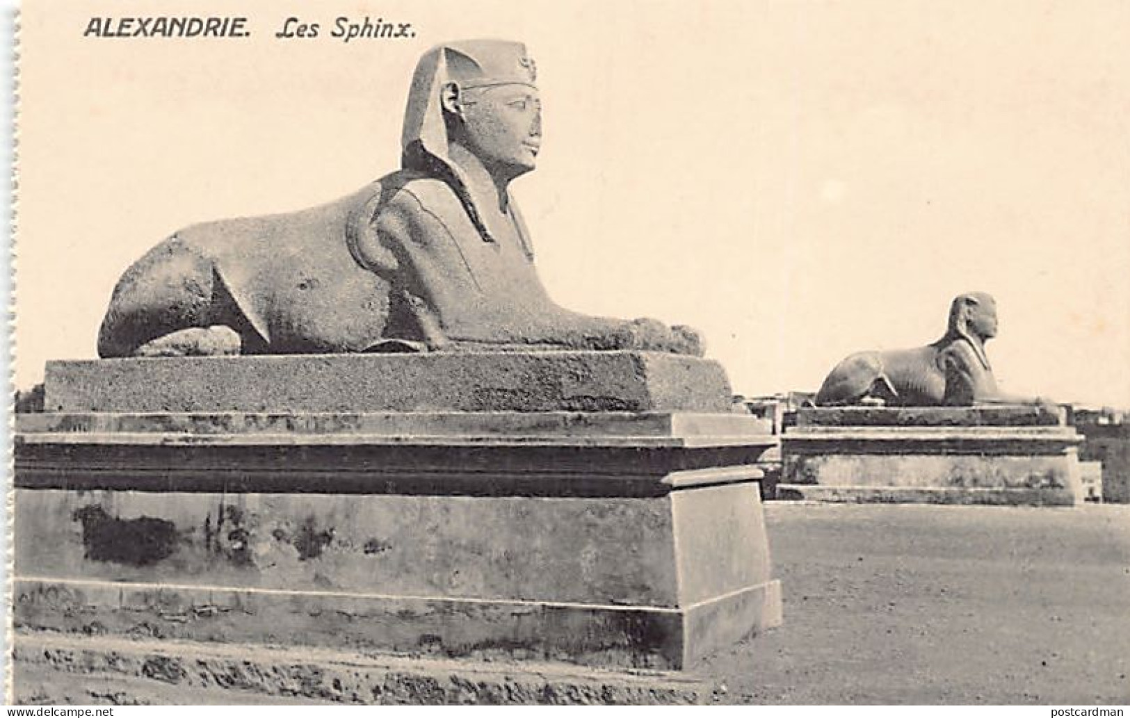 Egypt - ALEXANDRIA - The sphynx - Publ. L.C. 48