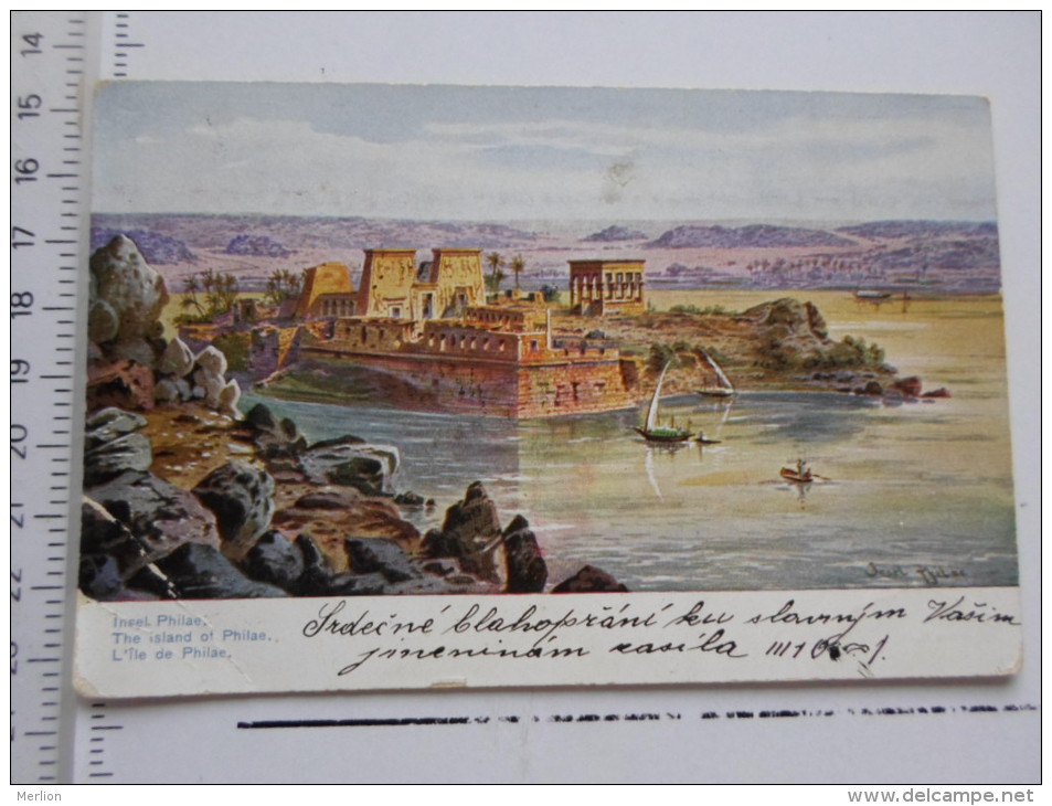 Egypt - Asswan  Insel Philae  ca 1906-8   D127274