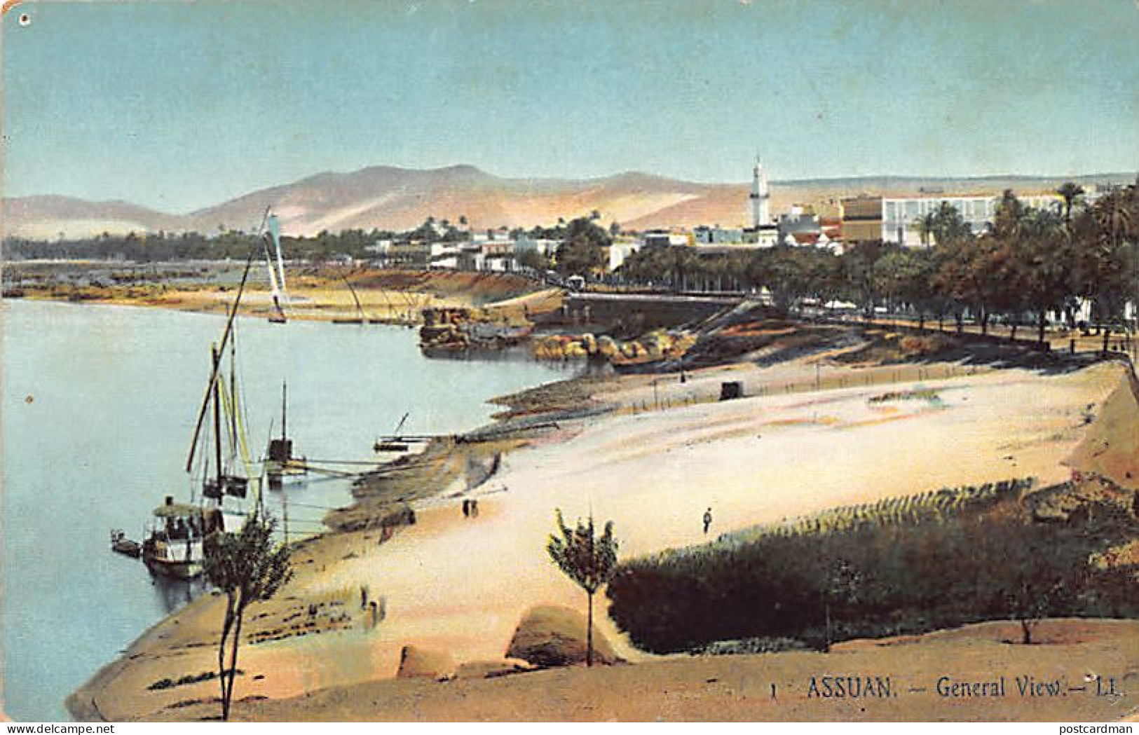 Egypt - ASWAN - General view - Publ. Levy L.L. 1
