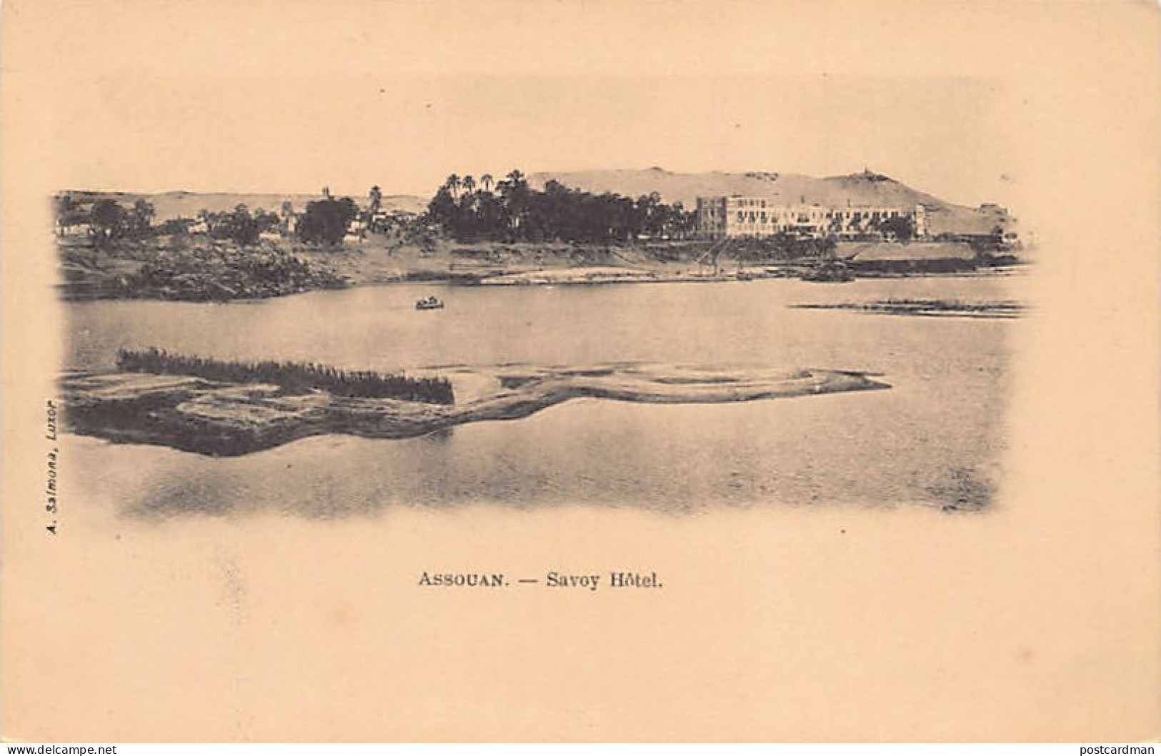 Egypt - ASWAN - Savoy Hotel - Publ. A. Salmona