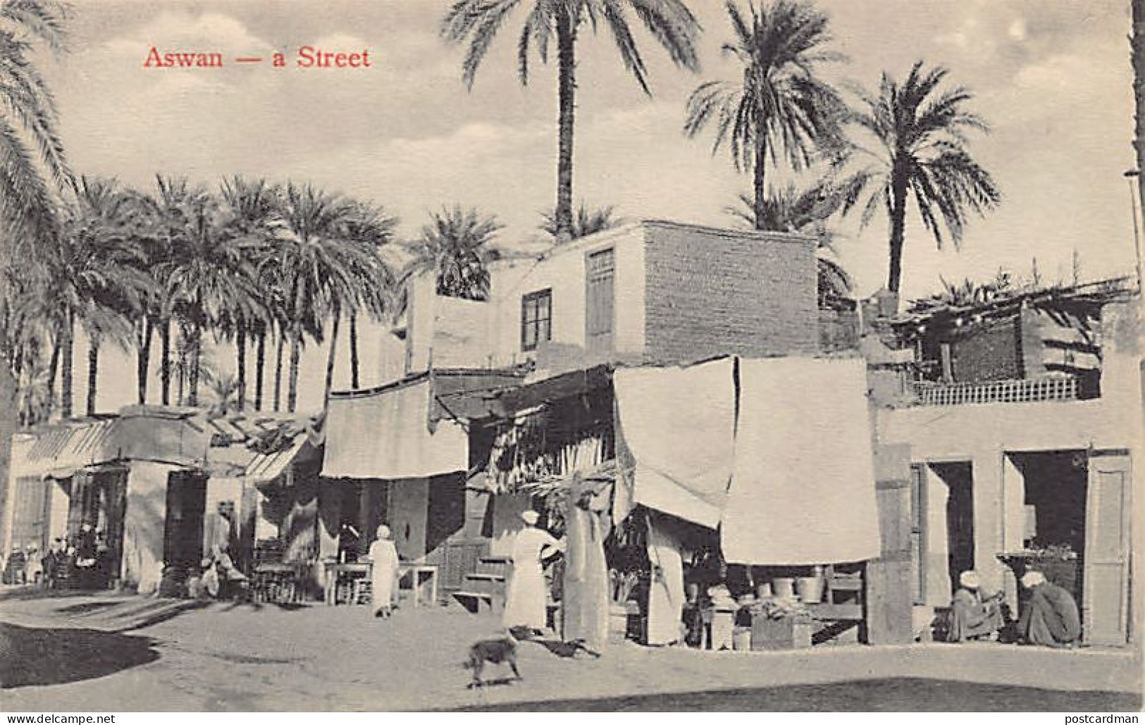 Egypt - ASWAN - Street scene - Publ. The Bishareen Bazaar