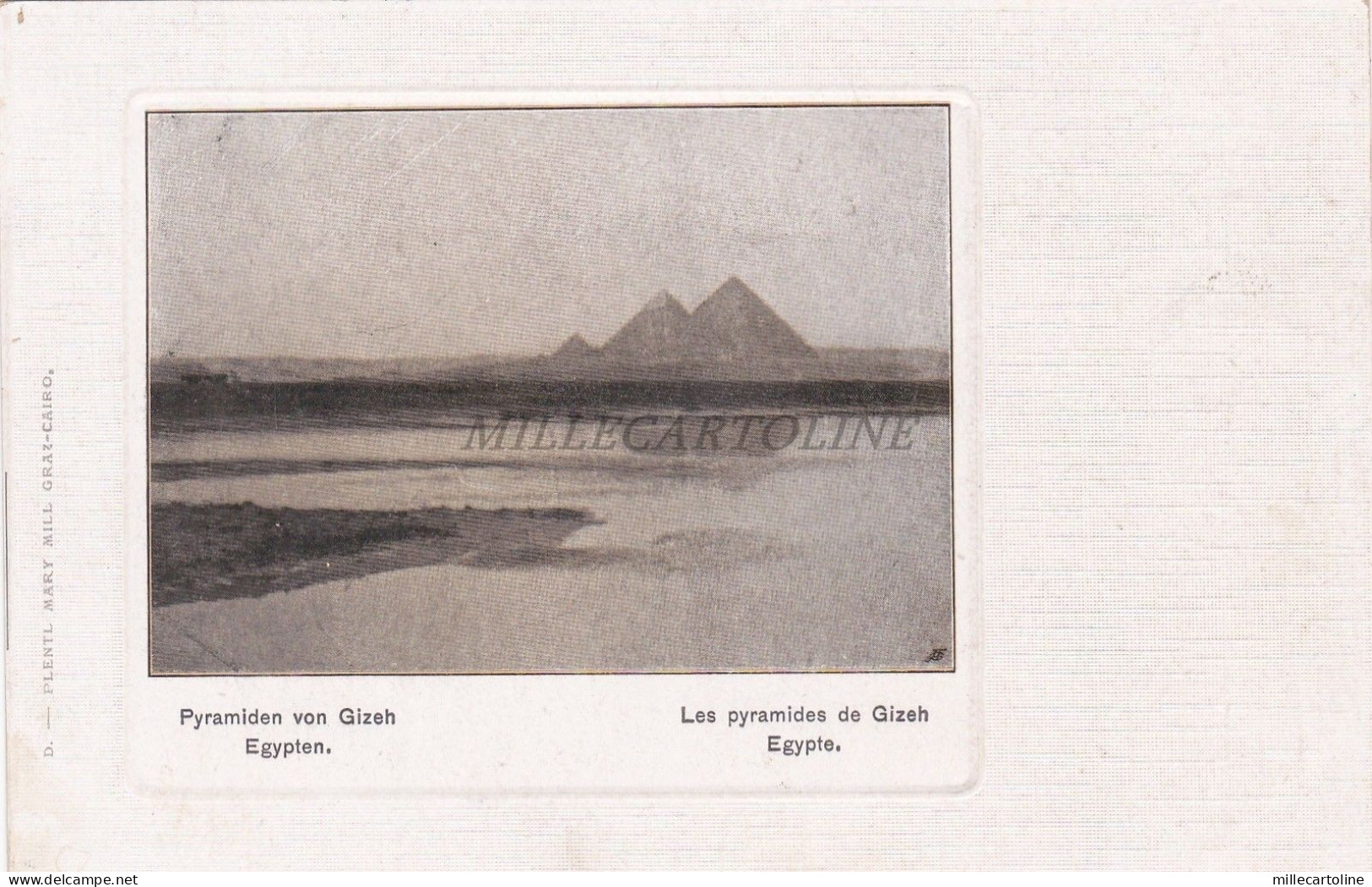 EGYPT - Cairo - Caire - Pyramid of Gizeh 2