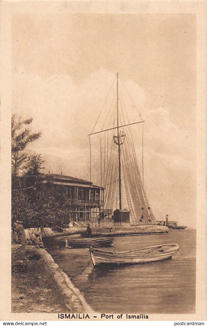 Egypt - ISMAILIA - Port - Publ. Bazar Oriental D. Bonaparte