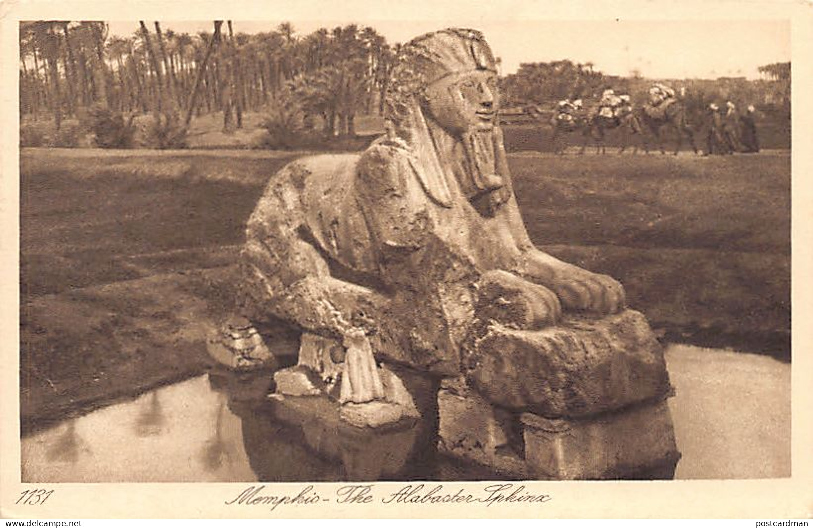Egypt - MEMPHIS - The alabaster sphynx - Publ. Lehnert & Landrock 1131