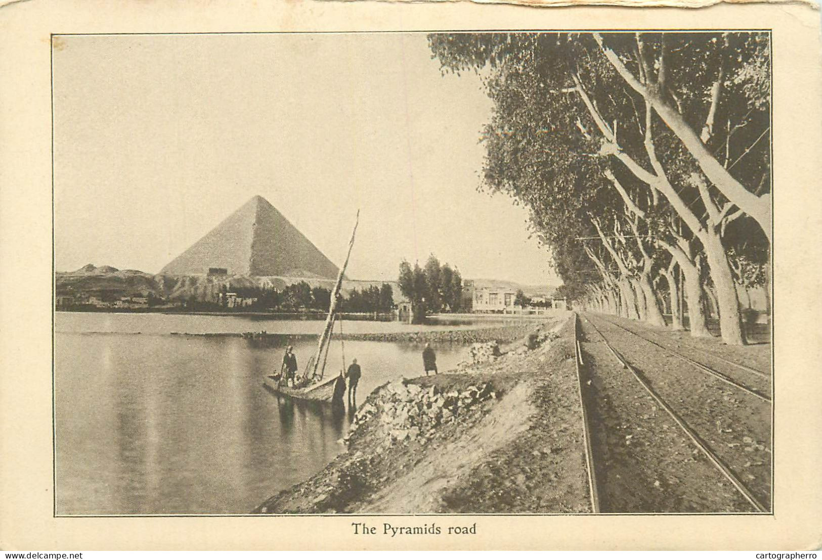 Egypt Pyramids Road
