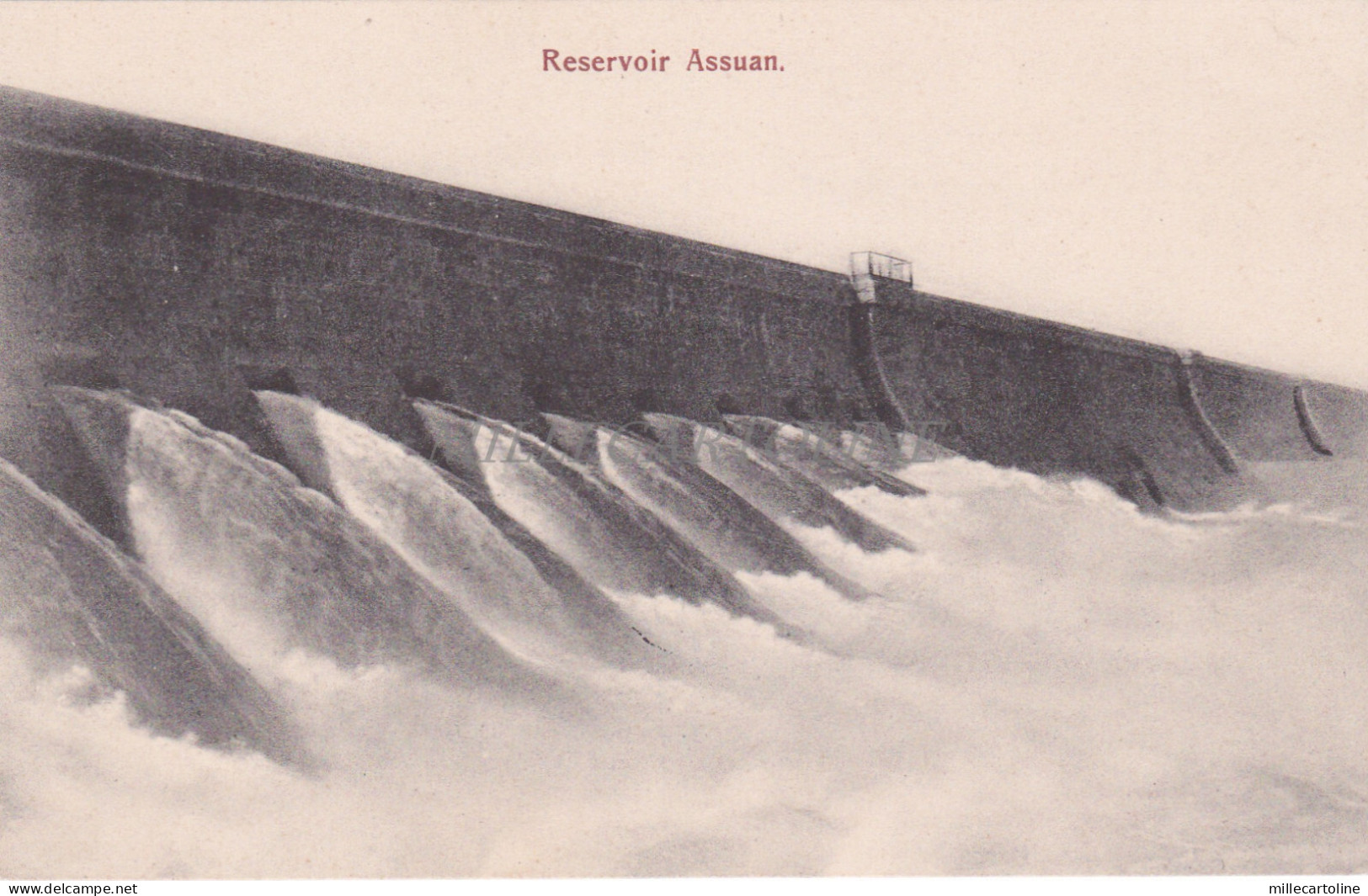 EGYPT - Reservoir Assuan, Postcard